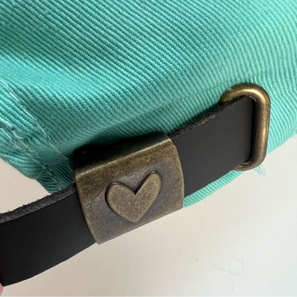 Love Your Melon Made in America Women’s Teal Cap Strap Back Hat - Picture 5 of 11